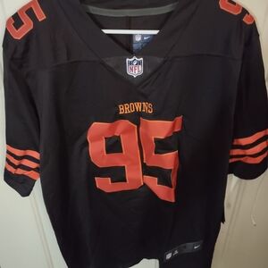 Nike Garret Large Black and Gray Sports Jersey